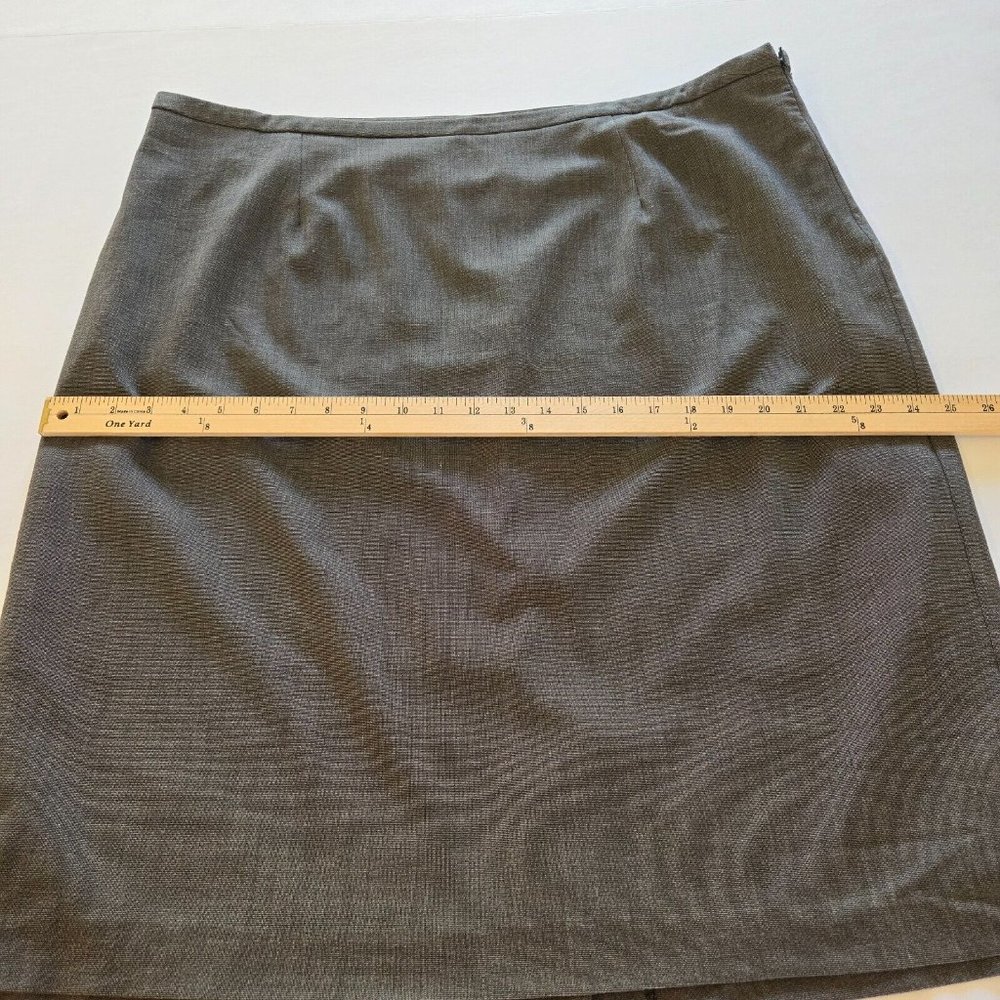 Ashley Stewart Gray Skirt Plus Size 20 - Picture 7 of 12